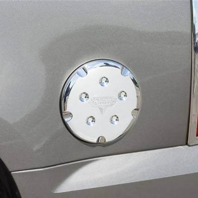 Putco - Putco 404904 Chrome Fuel Door Cover for 15-20 Suburban/Tahoe/Yukon