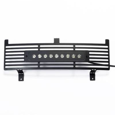Putco - Putco 87195L Bumper Grille w/LED Bar for 15-19 Silverado 2500/3500