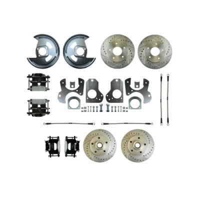 The Right Stuff Detailing - The Right Stuff A82RDM78S FR/RR Brake Conversion Kit for Buick/Chevy/Oldsmobile