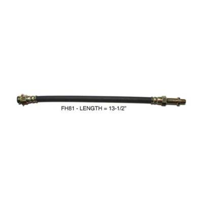 The Right Stuff Detailing - The Right Stuff Detailing FH81 Drum Brake Hydraulic Hose Front for Dodge/Ply