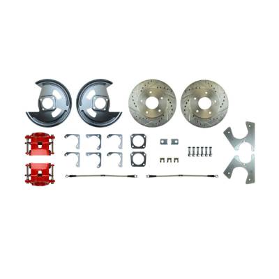 The Right Stuff Detailing - The Right Stuff Detailing AFXRDM7Z Rear Brake Conversion Kit for 75-81 Camaro