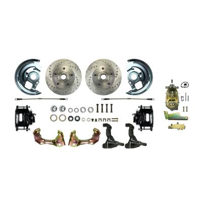 The Right Stuff Detailing - The Right Stuff Detailing AFXSD02CS Front Brake Conversion Kit for Chevy/Pontiac