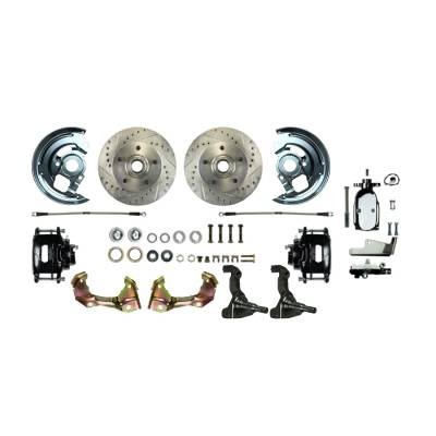The Right Stuff Detailing - The Right Stuff Detailing AFXSD02CSX FR Brake Conversion Kit for Chevy/Pontiac