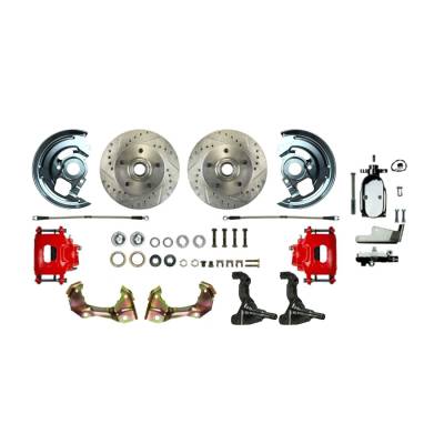 The Right Stuff Detailing - The Right Stuff Detailing AFXSD02CZX FR Brake Conversion Kit for Chevy/Pontiac