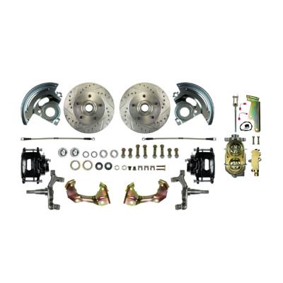 The Right Stuff Detailing - The Right Stuff Detailing AFXSD02DS Front Brake Conversion Kit for Chevy/Pontiac