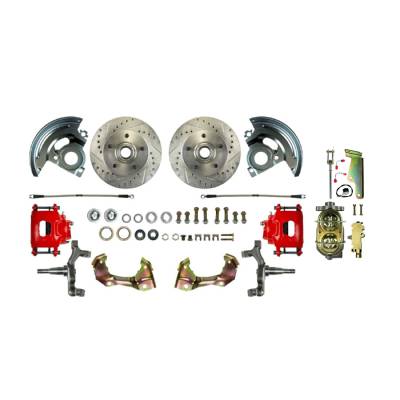 The Right Stuff Detailing - The Right Stuff Detailing AFXSD02DZ Front Brake Conversion Kit for Chevy/Pontiac