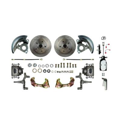 The Right Stuff Detailing - The Right Stuff Detailing AFXSD02DX Front Brake Conversion Kit for Chevy/Pontiac