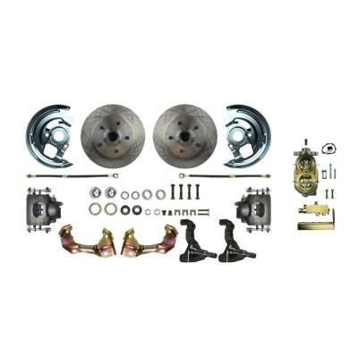 The Right Stuff Detailing - The Right Stuff Detailing AFXSD03C Front Brake Conversion Kit for 62-67 Chevy II