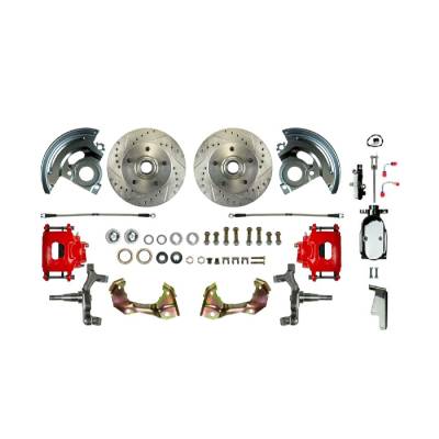 The Right Stuff Detailing - The Right Stuff Detailing AFXSD02DZX FR Brake Conversion Kit for Chevy/Pontiac
