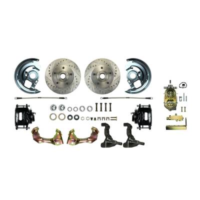 The Right Stuff Detailing - The Right Stuff Detailing AFXSD03CS FR Brake Conversion Kit for 62-67 Chevy II