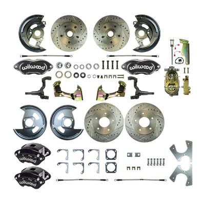 The Right Stuff Detailing - The Right Stuff Detailing AFXSD21CS FR/RR Brake Conversion Kit for GM