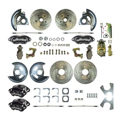 The Right Stuff Detailing - The Right Stuff Detailing AFXSD21DS FR/RR Brake Conversion Kit for GM