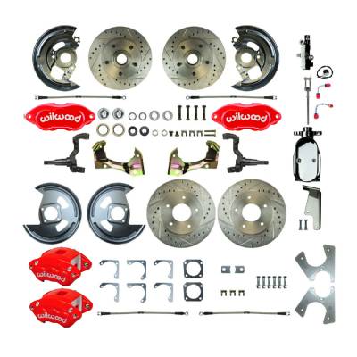 The Right Stuff Detailing - The Right Stuff Detailing AFXSD21CZX Front & Rear Brake Conversion Kit for GM