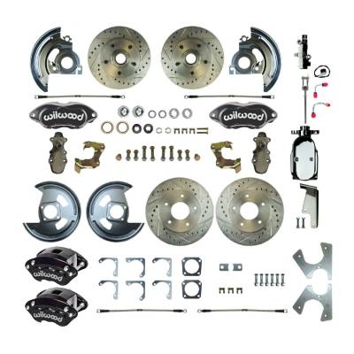 The Right Stuff Detailing - The Right Stuff Detailing AFXSD21DSX FR/RR Brake Conversion Kit for GM