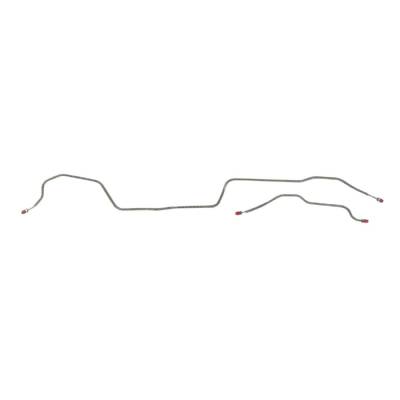The Right Stuff Detailing - The Right Stuff FRA8002 Chevy/Pontiac Brake Hydraulic Line Kit Rear