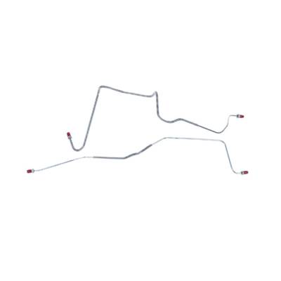 The Right Stuff Detailing - The Right Stuff FRA8602 Chevy/Pontiac Disc Brake Hydraulic Line Kit Rear
