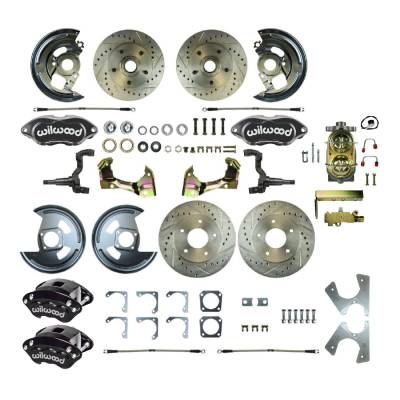 The Right Stuff Detailing - The Right Stuff Detailing AFXSD23CS F/R Brake Conversion Kit for 62-67 Chevy II