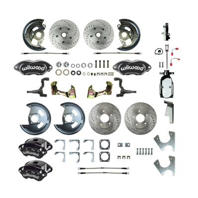 The Right Stuff Detailing - The Right Stuff Detailing AFXSD25CSX F/R Brake Conversion Kit for Chevy/Pontiac
