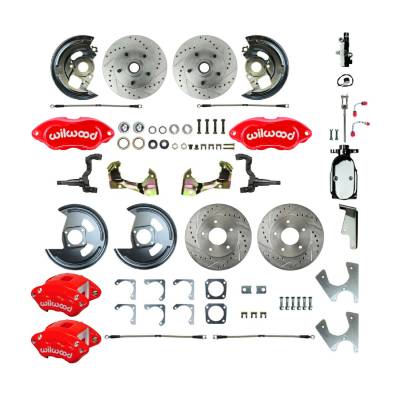 The Right Stuff Detailing - The Right Stuff Detailing AFXSD25CZX F/R Brake Conversion Kit for Chevy/Pontiac