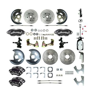 The Right Stuff Detailing - The Right Stuff Detailing AFXSD25DSX F/R Brake Conversion Kit for Chevy/Pontiac