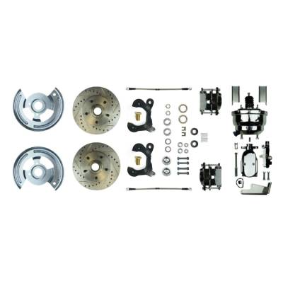 The Right Stuff Detailing - The Right Stuff Detailing FSC55DCCSX Front Brake Conversion Kit for Chevy