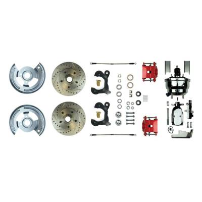 The Right Stuff Detailing - The Right Stuff Detailing FSC55DCCZX Front Brake Conversion Kit for Chevy