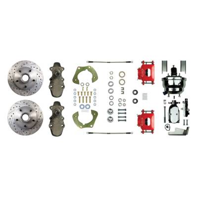 The Right Stuff Detailing - The Right Stuff Detailing FSC55DCDZX Front Brake Conversion Kit for Chevy
