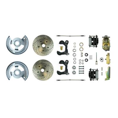 The Right Stuff Detailing - The Right Stuff Detailing FSC55SDCS Front Brake Conversion Kit for Chevy