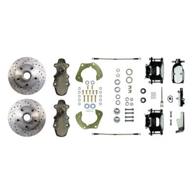 The Right Stuff Detailing - The Right Stuff Detailing FSC55SDDSX Front Brake Conversion Kit for Chevy