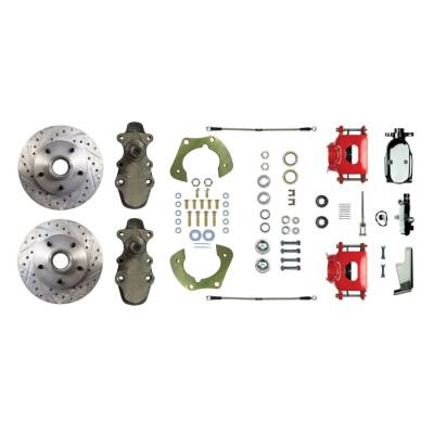 The Right Stuff Detailing - The Right Stuff Detailing FSC55SDDZX Front Brake Conversion Kit for Chevy