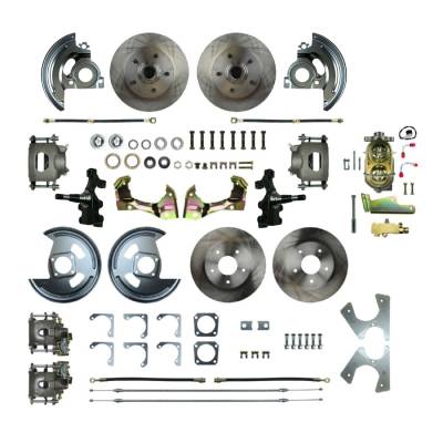 The Right Stuff Detailing - The Right Stuff Detailing AFXSD41D Front & Rear Brake Conversion Kit for GM