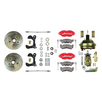 The Right Stuff Detailing - The Right Stuff Detailing FSC56DCCZ Front Brake Conversion Kit for Chevy