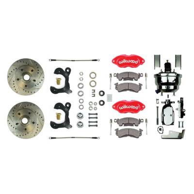 The Right Stuff Detailing - The Right Stuff Detailing FSC56DCCZX Front Brake Conversion Kit for Chevy