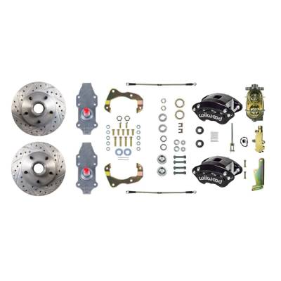The Right Stuff Detailing - The Right Stuff Detailing FSC56SDDS Front & Rear Brake Conversion Kit for Chevy