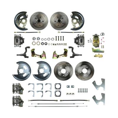 The Right Stuff Detailing - The Right Stuff Detailing AFXSD45C Chevy/Pontiac Brake Conversion Kit FR & RR