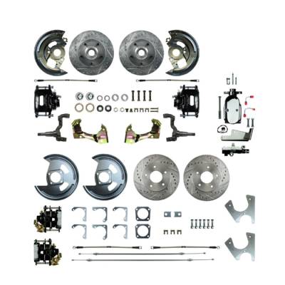 The Right Stuff Detailing - The Right Stuff Detailing AFXSD45CSX F/R Brake Conversion Kit for Chevy/Pontiac