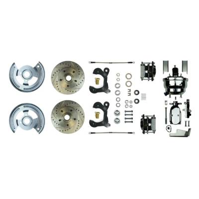 The Right Stuff Detailing - The Right Stuff Detailing FSC58DCCSX Front Brake Conversion Kit for Chevy