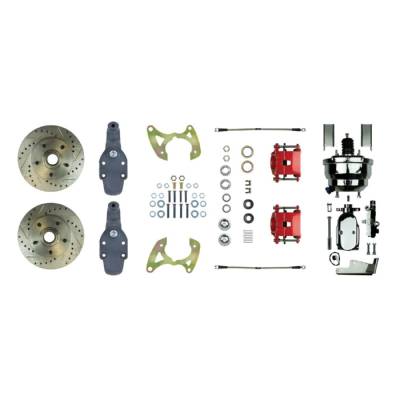 The Right Stuff Detailing - The Right Stuff Detailing FSC58DCDZX Front Brake Conversion Kit for Chevy