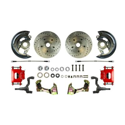The Right Stuff Detailing - The Right Stuff Detailing AFXWK01CZ Front Brake Conversion Kit for GM