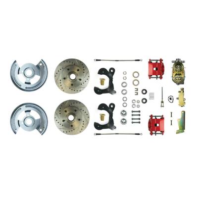 The Right Stuff Detailing - The Right Stuff Detailing FSC58SDCZ Front Brake Conversion Kit for Chevy