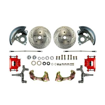 The Right Stuff Detailing - The Right Stuff Detailing AFXWK01DZ Front Brake Conversion Kit for GM