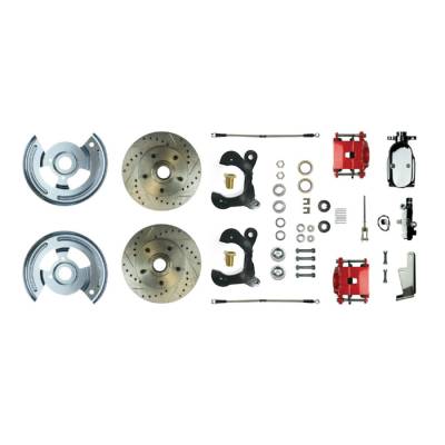 The Right Stuff Detailing - The Right Stuff Detailing FSC58SDCZX Front Brake Conversion Kit for Chevy