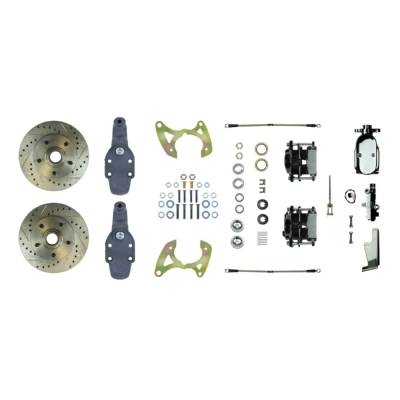 The Right Stuff Detailing - The Right Stuff Detailing FSC58SDDSX Front Brake Conversion Kit for Chevy