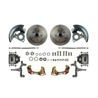 The Right Stuff Detailing - The Right Stuff Detailing AFXWK02D Front Brake Conversion Kit for Chevy/Pontiac
