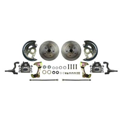 The Right Stuff Detailing - The Right Stuff Detailing AFXWK03C Front Brake Conversion Kit for 62-67 Chevy II