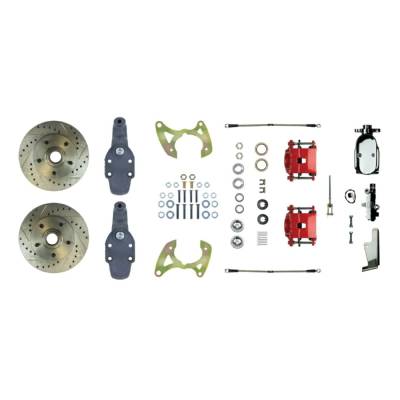 The Right Stuff Detailing - The Right Stuff Detailing FSC58SDDZX Front Brake Conversion Kit for Chevy