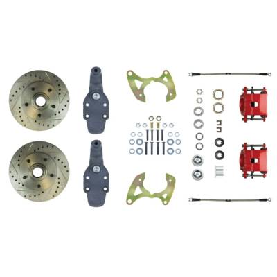 The Right Stuff Detailing - The Right Stuff Detailing FSC58WKDZ Front Brake Conversion Kit for Chevy