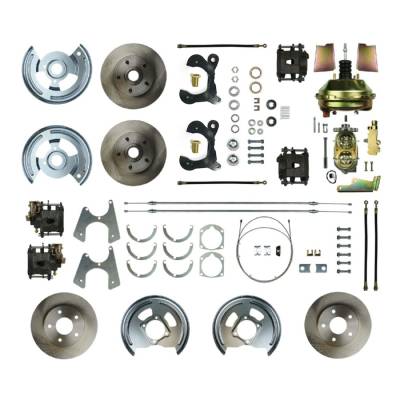 The Right Stuff Detailing - The Right Stuff Detailing FSC594DCC Front & Rear Brake Conversion Kit for Chevy