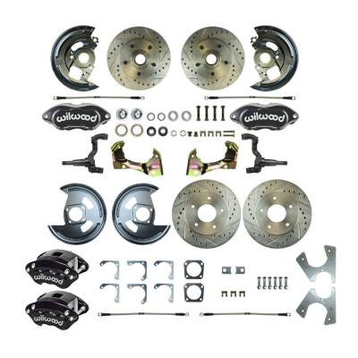The Right Stuff Detailing - The Right Stuff Detailing AFXWK23CS F/R Brake Conversion Kit for 62-67 Chevy II