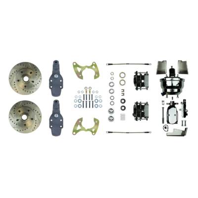 The Right Stuff Detailing - The Right Stuff Detailing FSC59DCDSX Front Brake Conversion Kit for Chevy